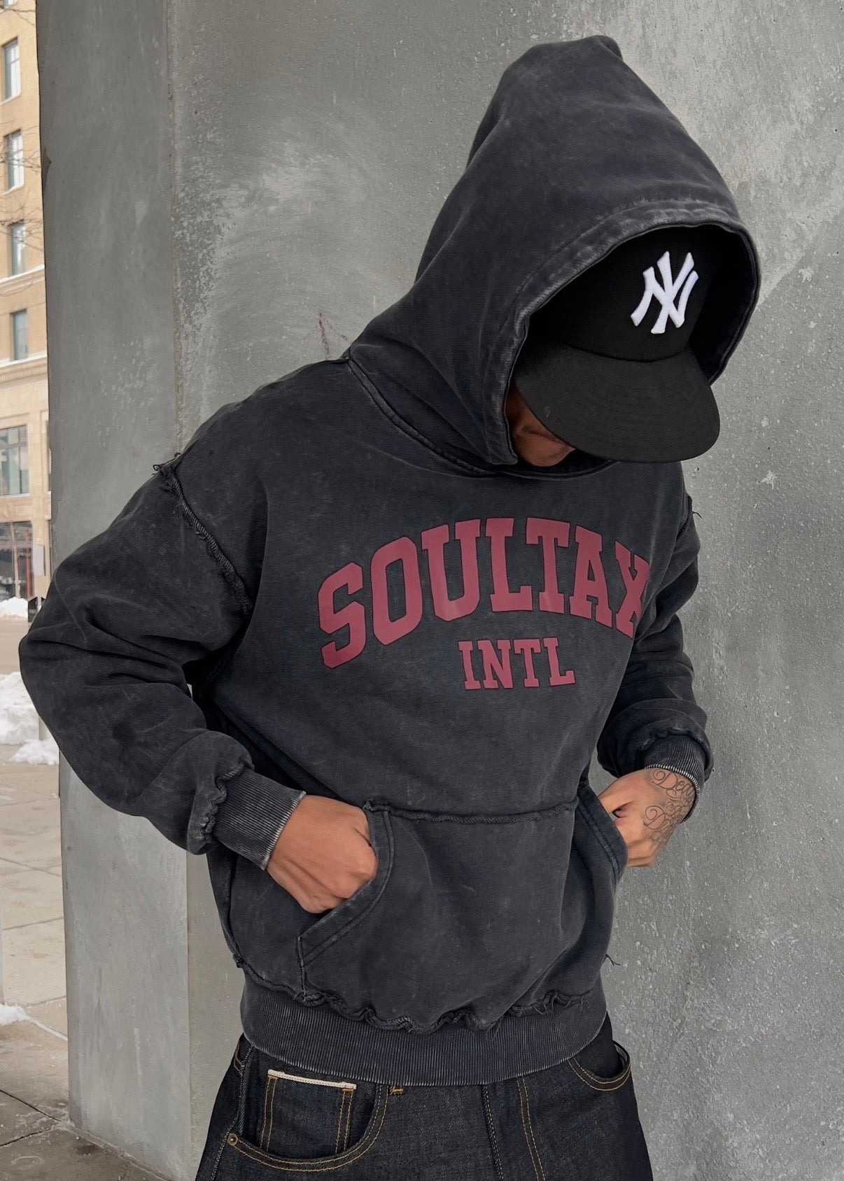 Distressed Hoodie