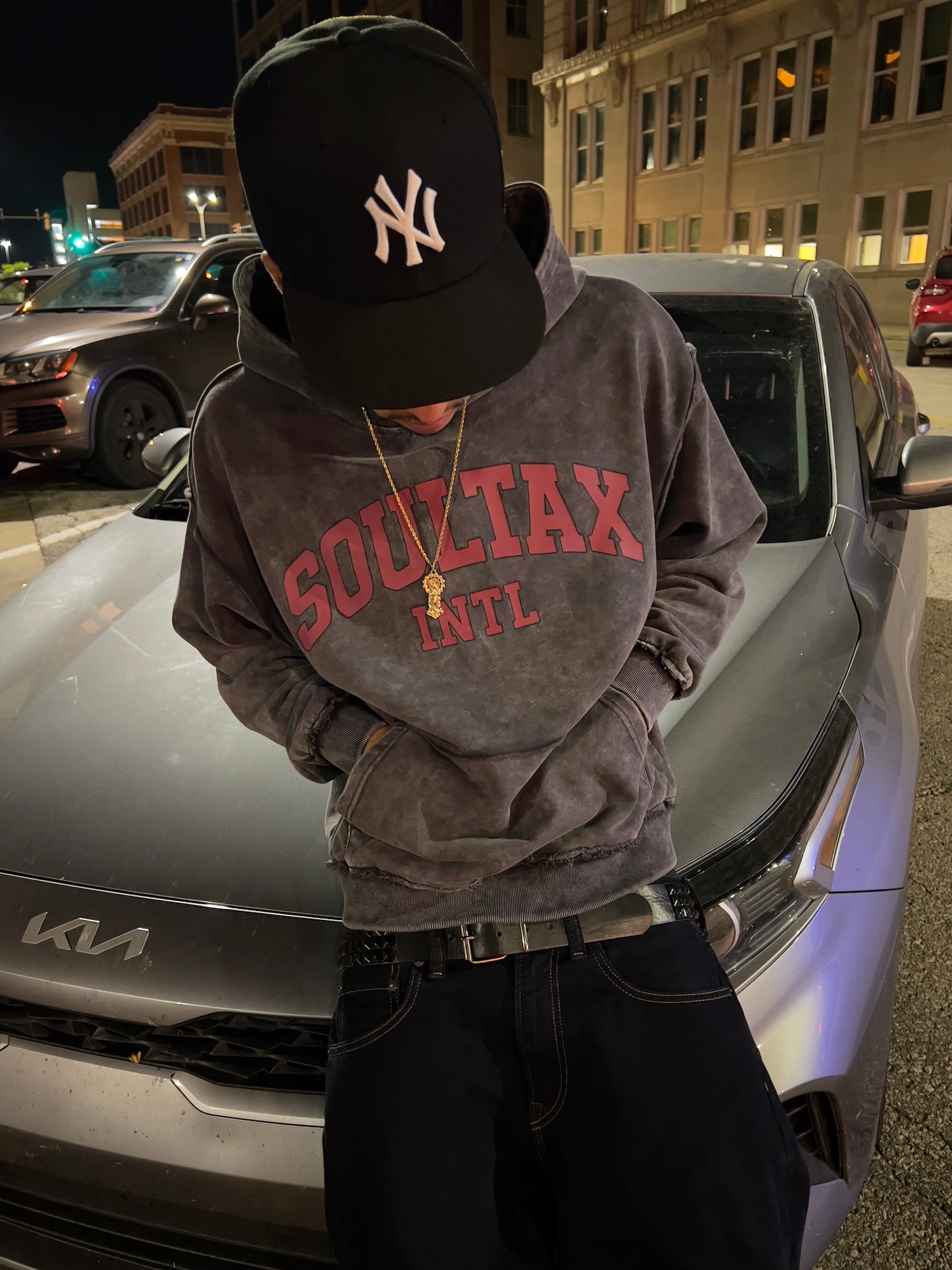 Distressed Hoodie