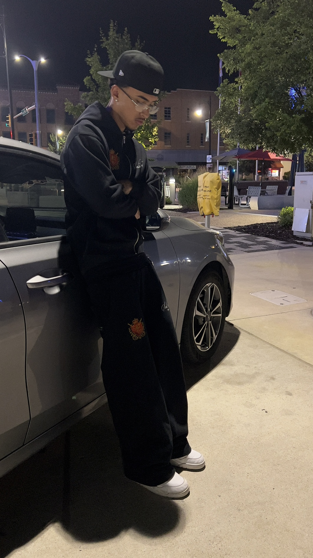 Crownspire Black Sweatpants